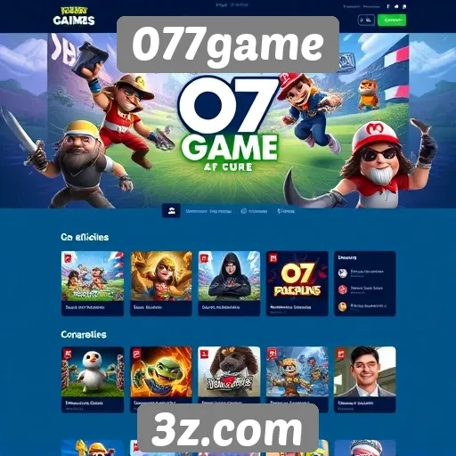 Impacto do design do site 077game na navegação